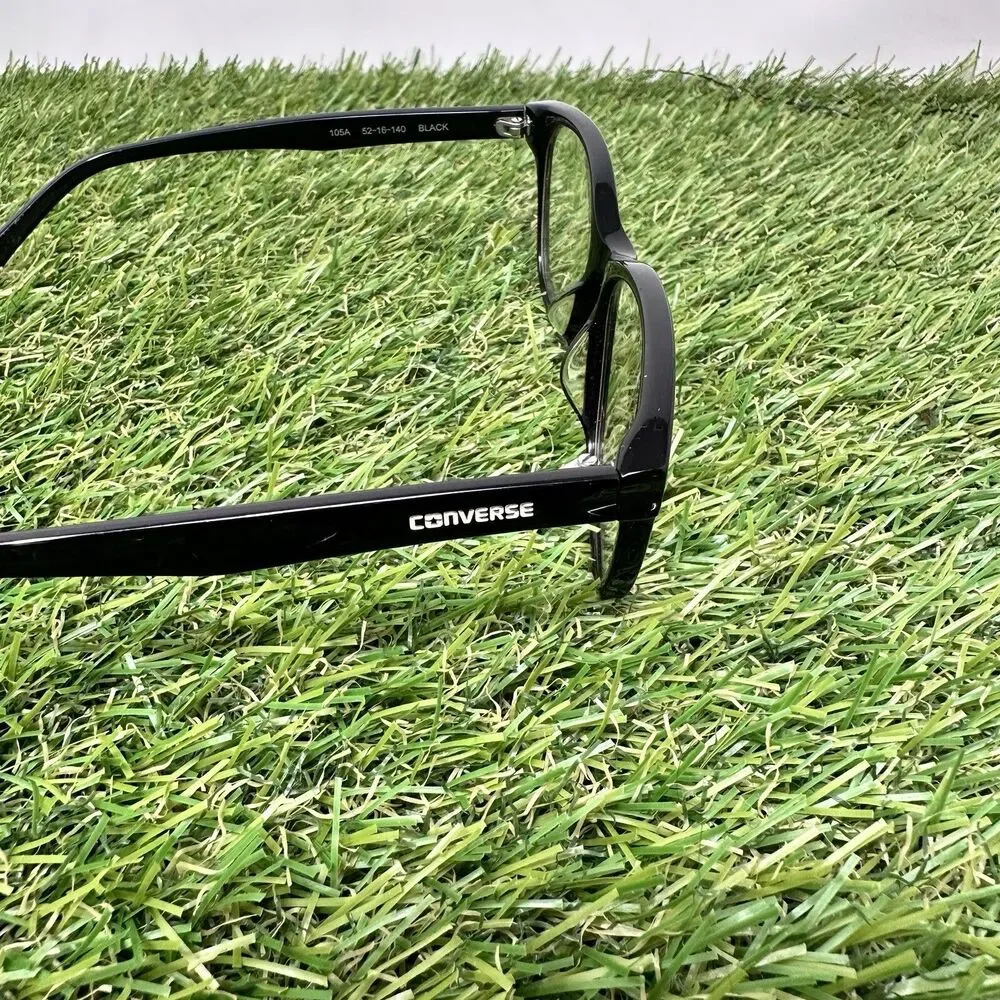 Converse Glasses Frames Only Black/White 105A 52-16-140 BLACK